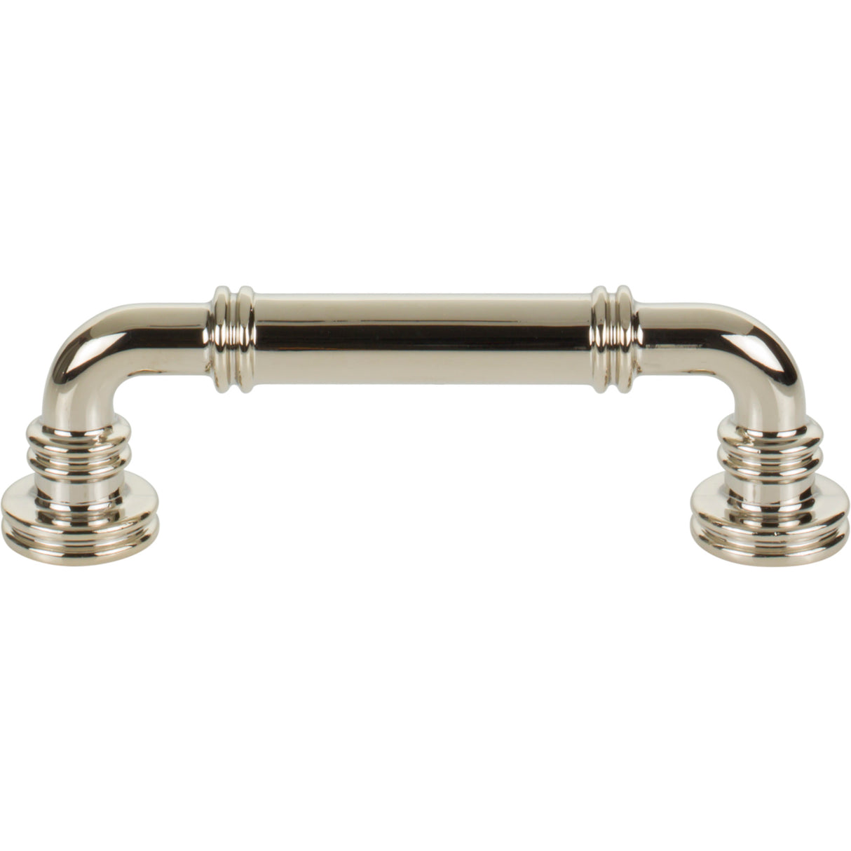 Top Knobs TK3141PN Cranford 3 3/4" Center to Center Bar Pull Polished Nickel