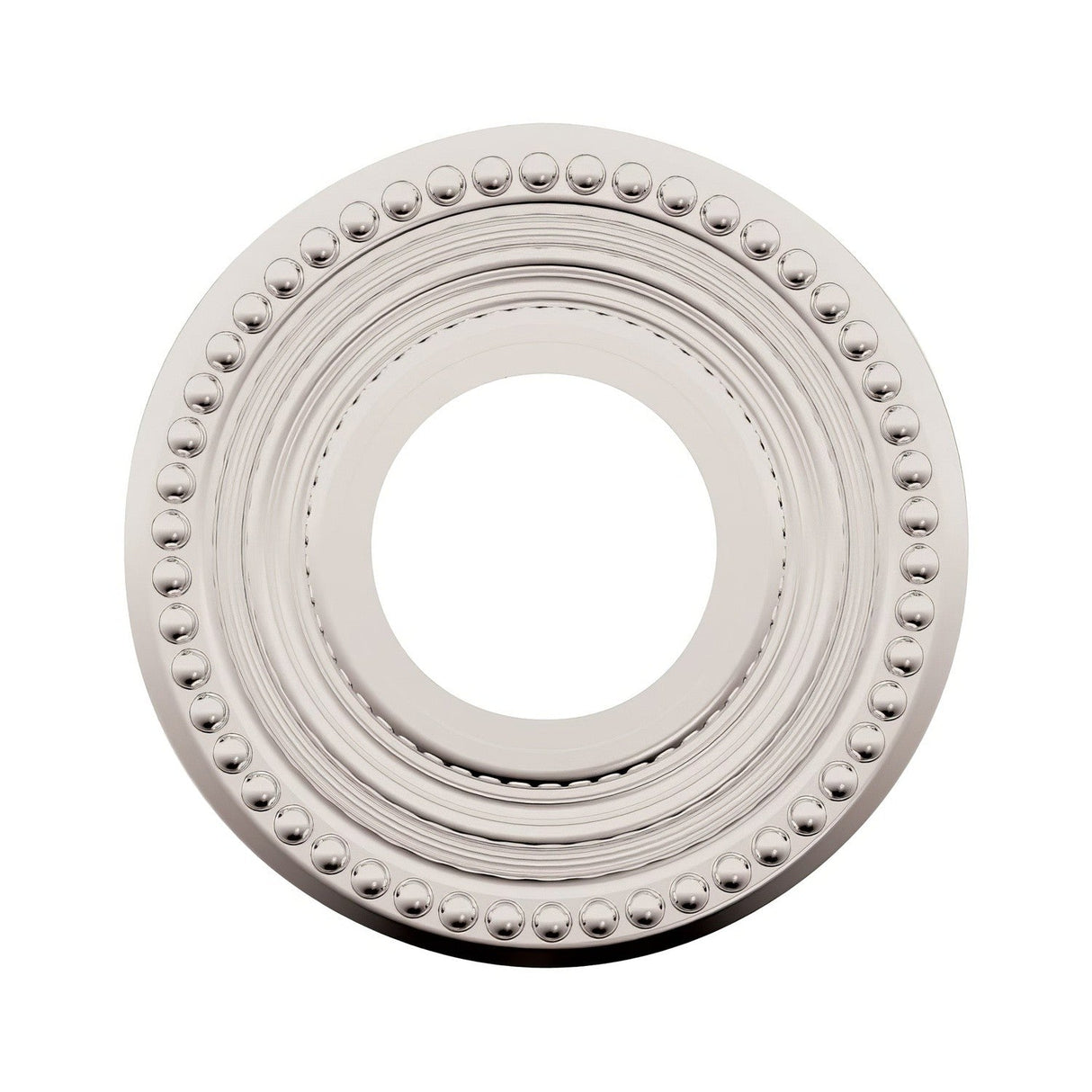 Baldwin R007055IPS lifetime polished nickel rosette