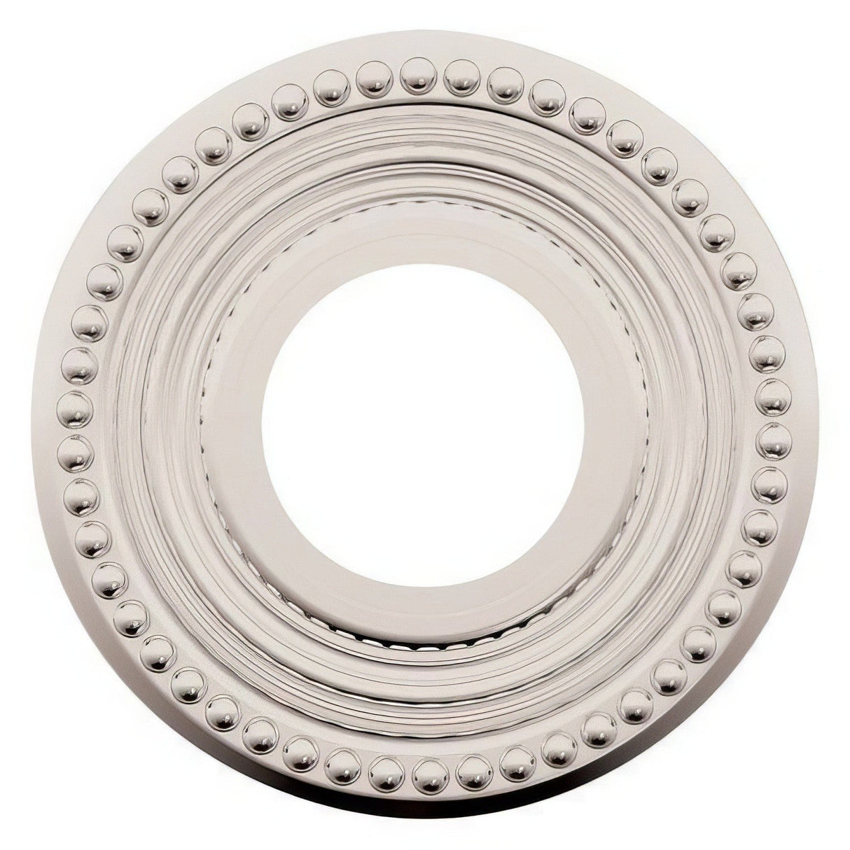 Baldwin R007055PV lifetime polished nickel rosette
