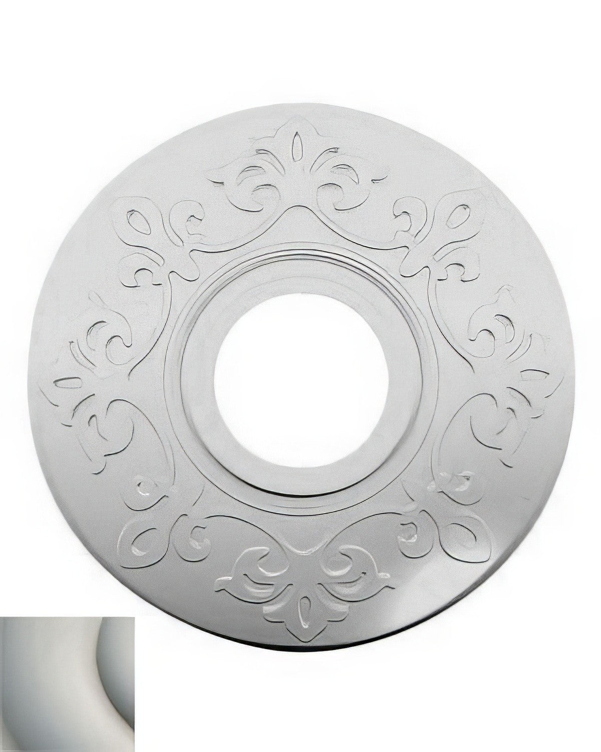 Baldwin R012056PV lifetime satin nickel rosette