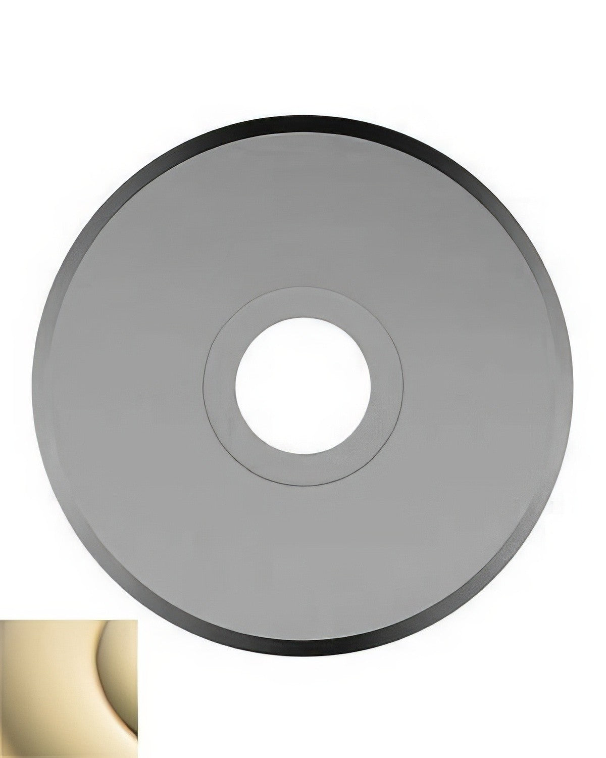 Baldwin R016003PS lifetime polished brass rosette