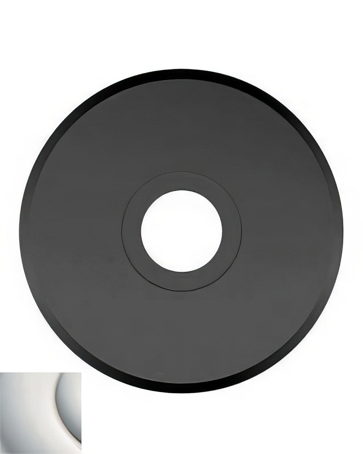 Baldwin R016055IPS lifetime polished nickel rosette