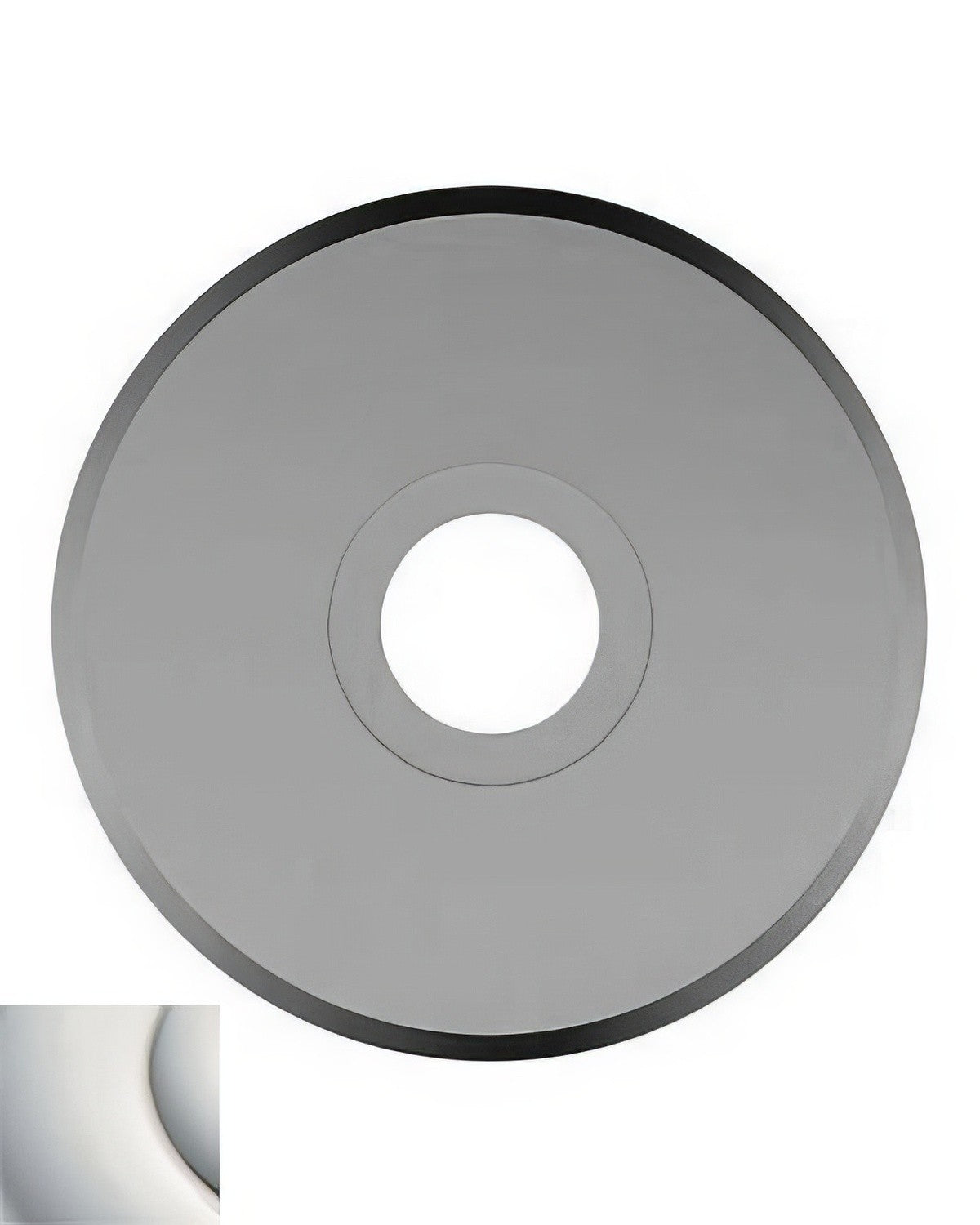 Baldwin R016055IPV lifetime polished nickel rosette