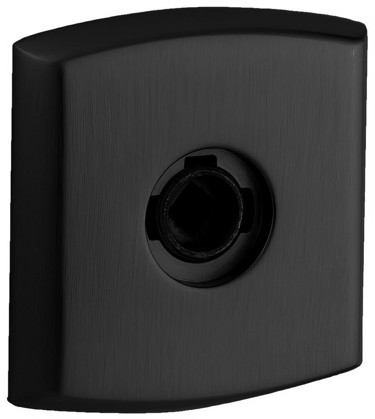 Baldwin R026190IDM satin black rosette