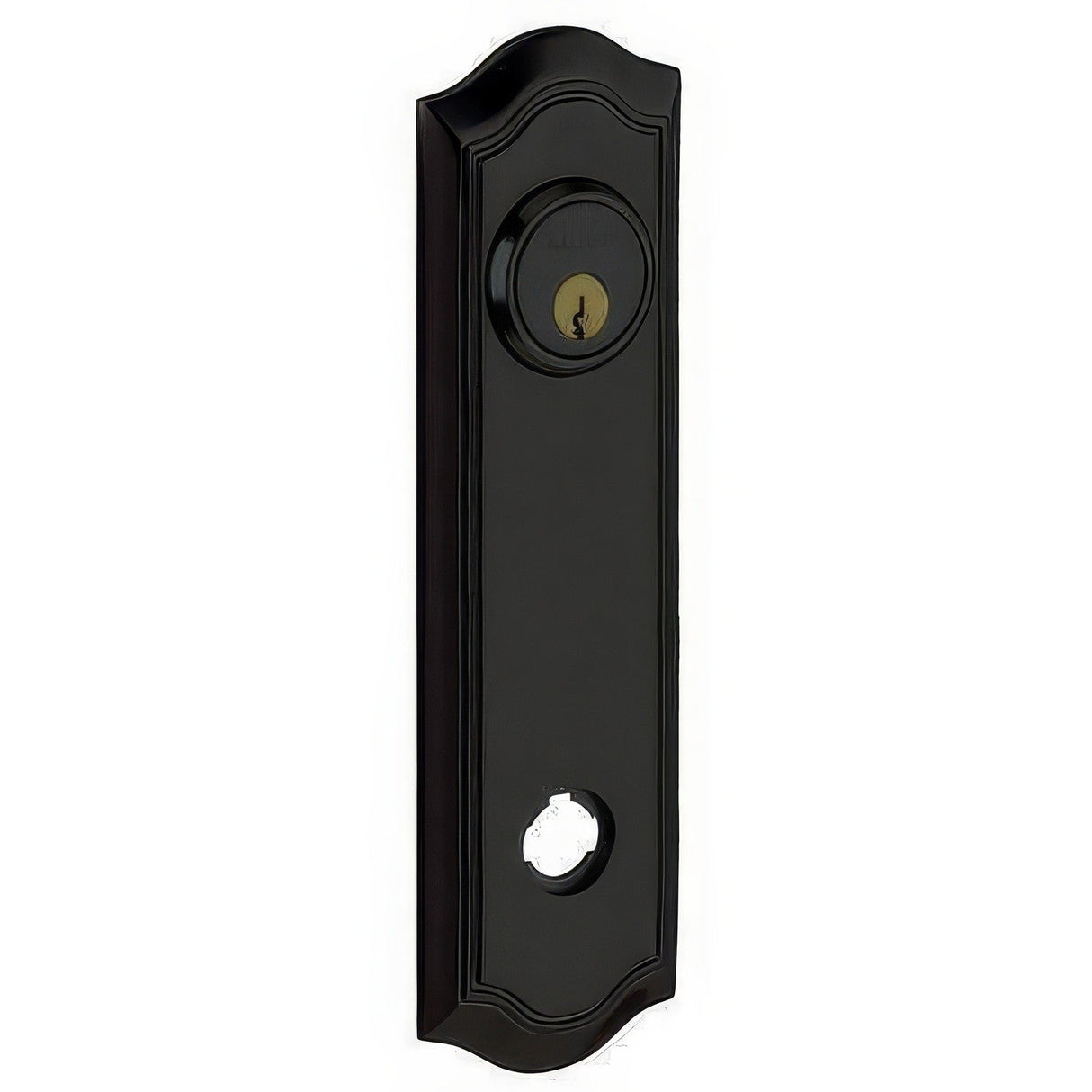 Baldwin R029190IPS satin black rosette