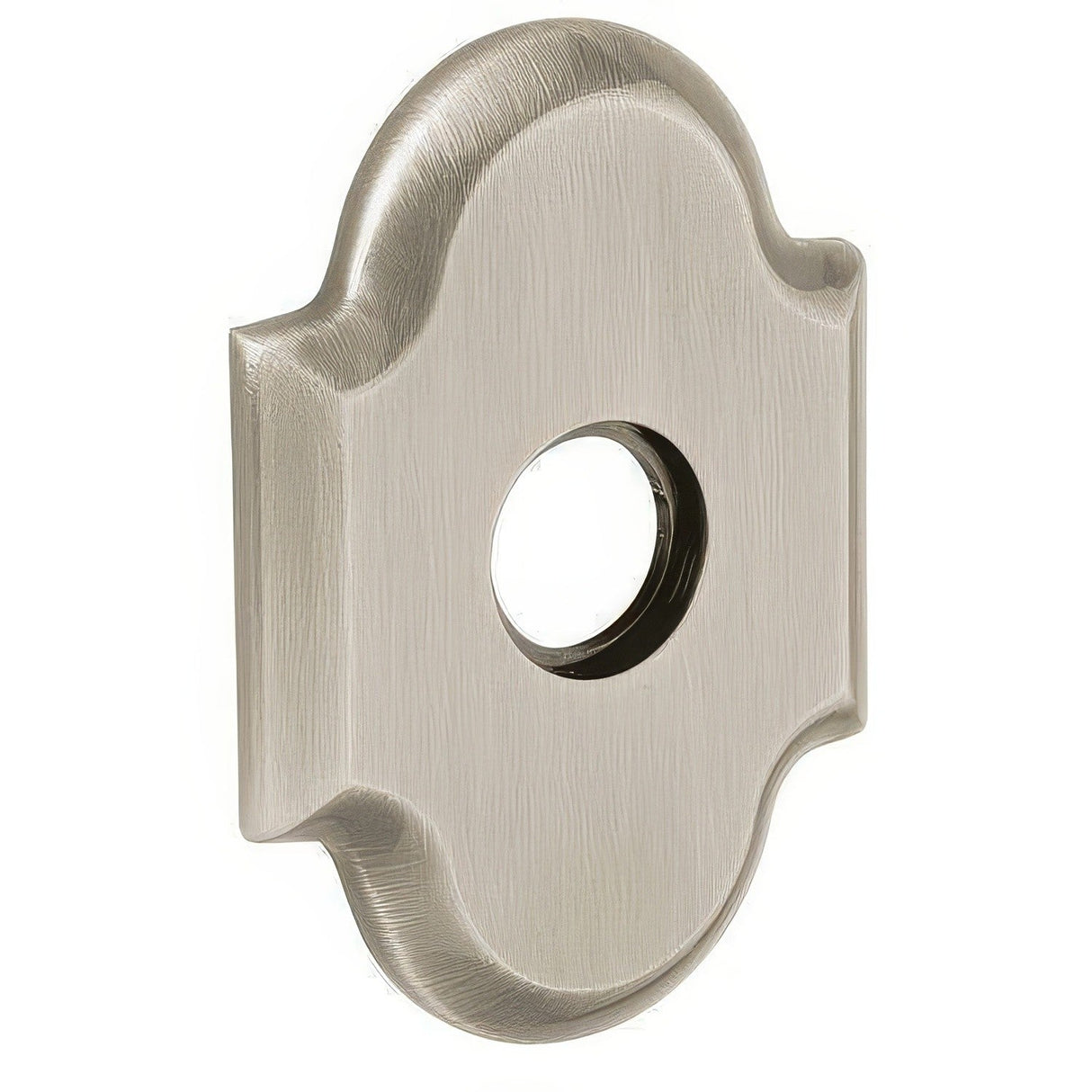 Baldwin R030056IPS Estate rosette in satin stainless, additional view