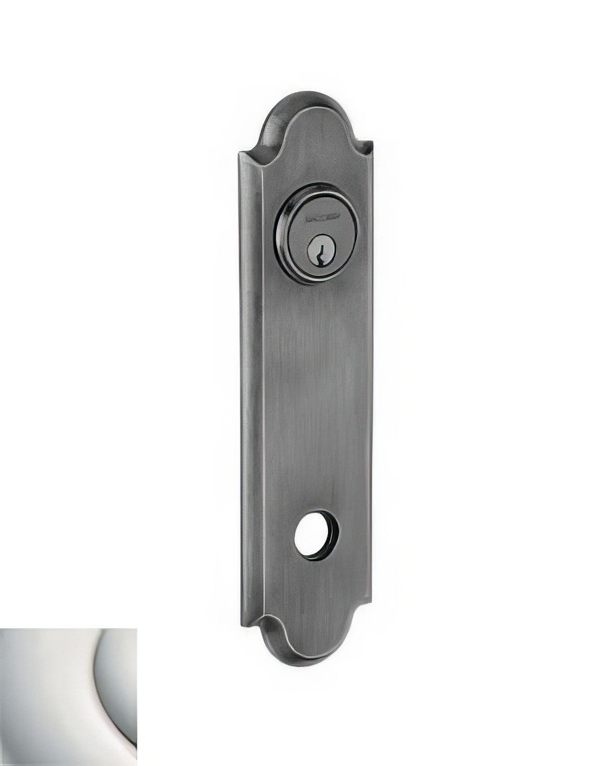 Baldwin R032055IPS lifetime polished nickel rosette