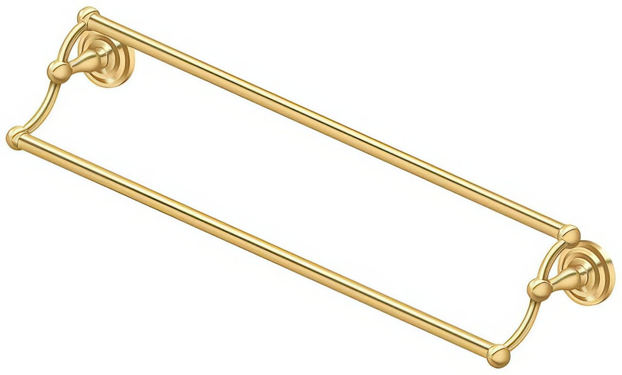 Deltana R2006-CR003 lifetime polished brass towel bar