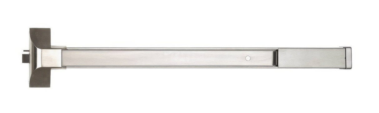 Copper Creek R9500-SS-48 rim exit device in satin stainless, additional view