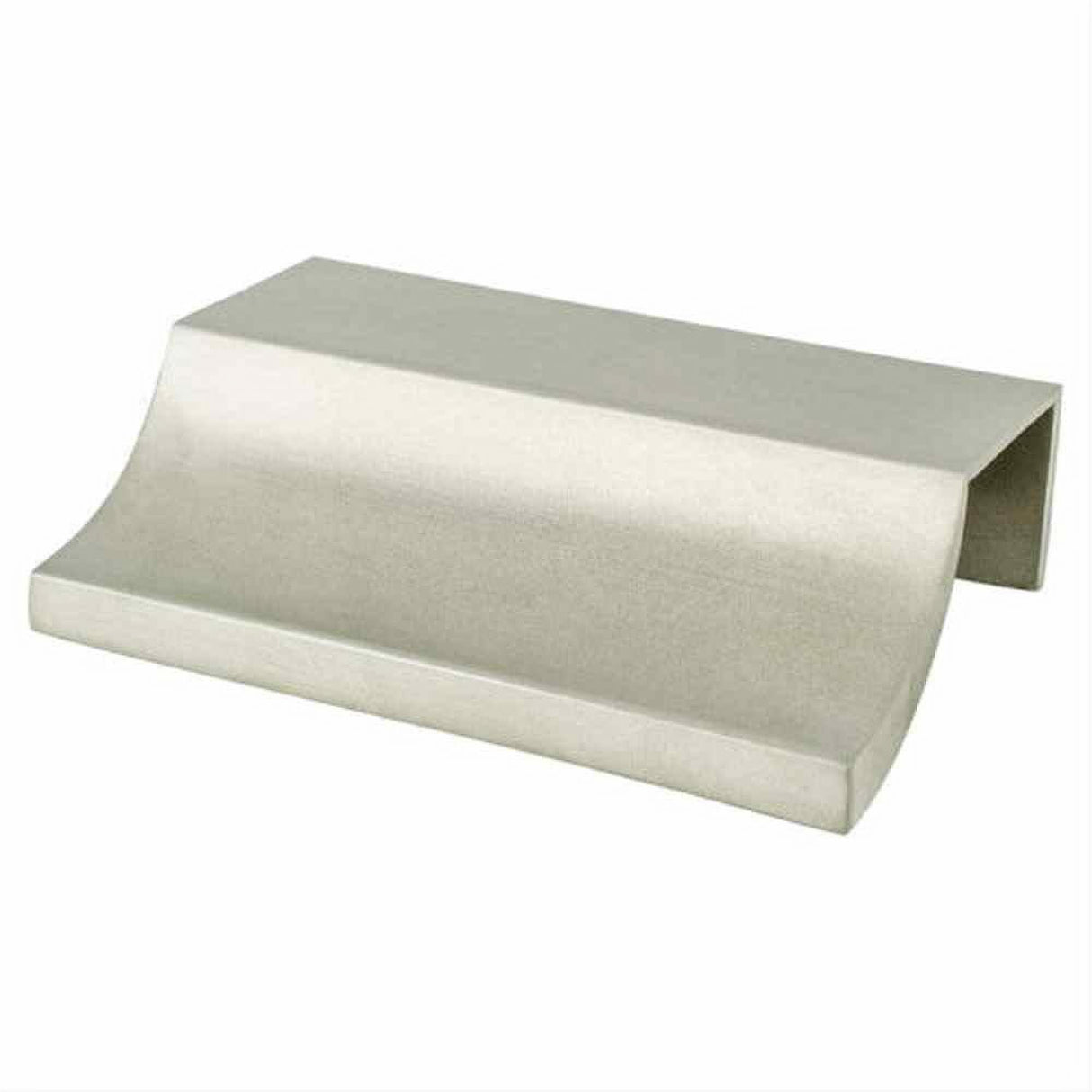 R. Christensen 1195-1BPN-C Scoop 2-13/16" Long Finger Cabinet Pull Brushed Nickel