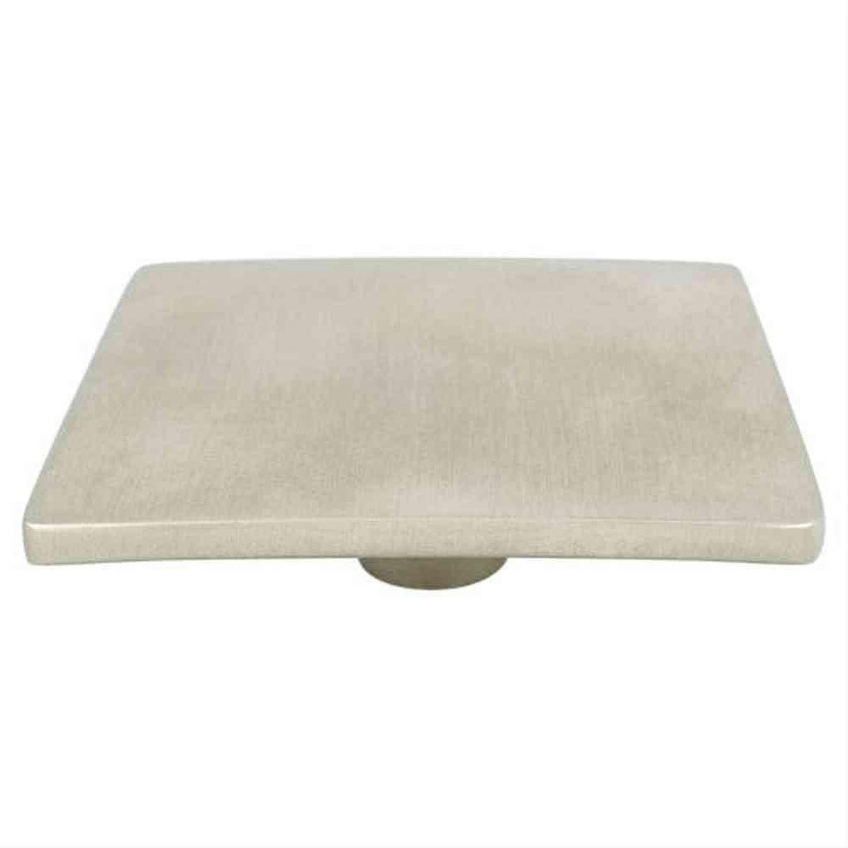 R. Christensen 9315-1BPN-C Wave 3-1/8" Square Cabinet Knob Brushed Nickel