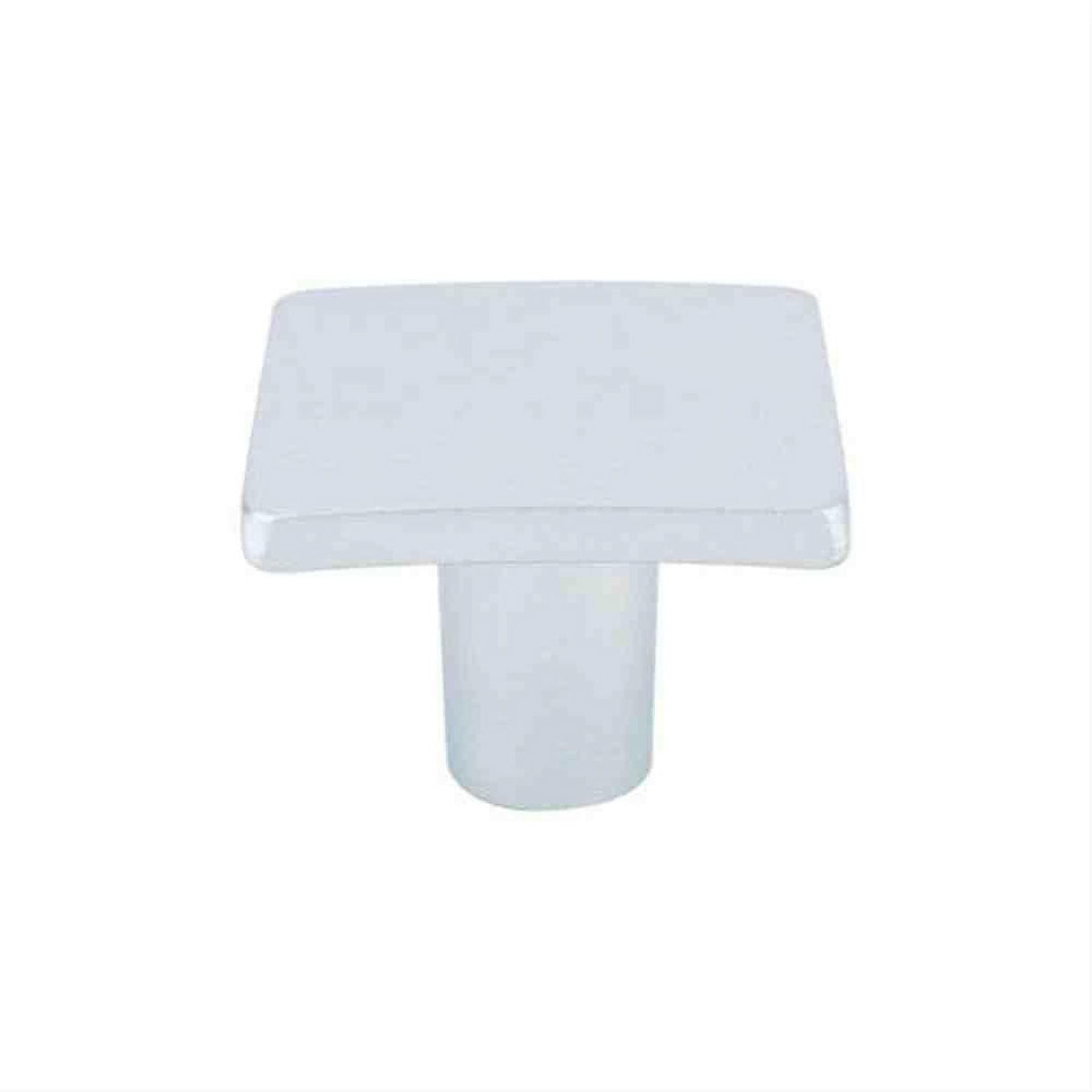 R. Christensen 9323-10DC-C Wave 1-1/4" Square Cabinet Knob Dull Chrome