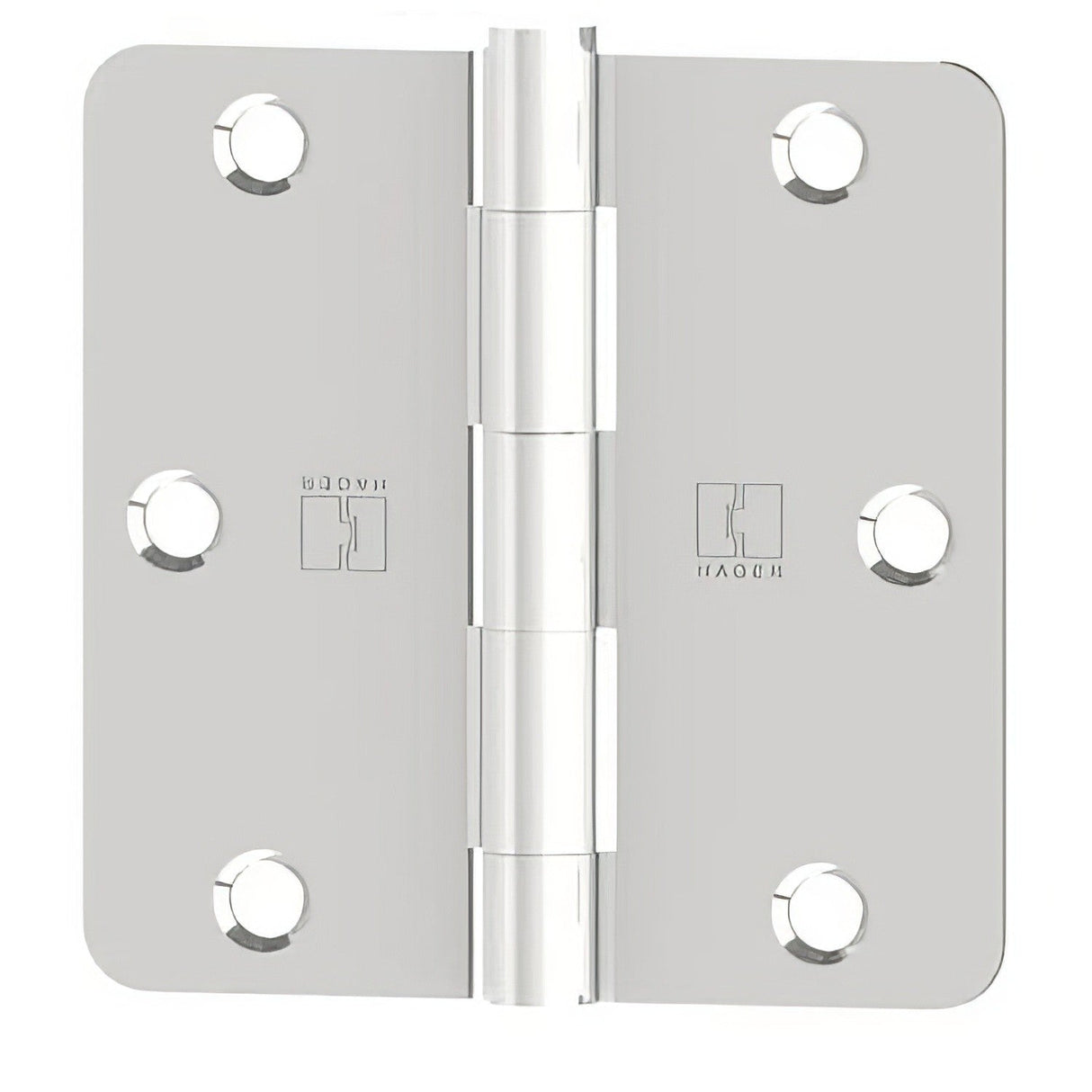 Hager RC174831226D14 Residential plain bearing hinge in satin stainless, additional view