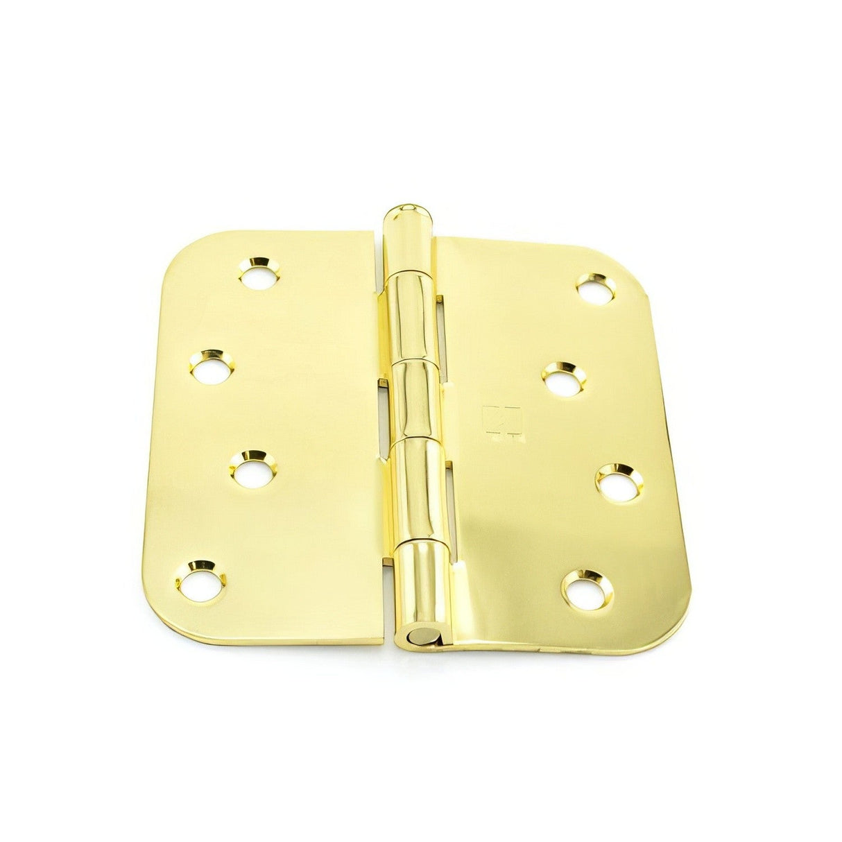 Hager RC184243EA58 polished brass plain bearing hinge