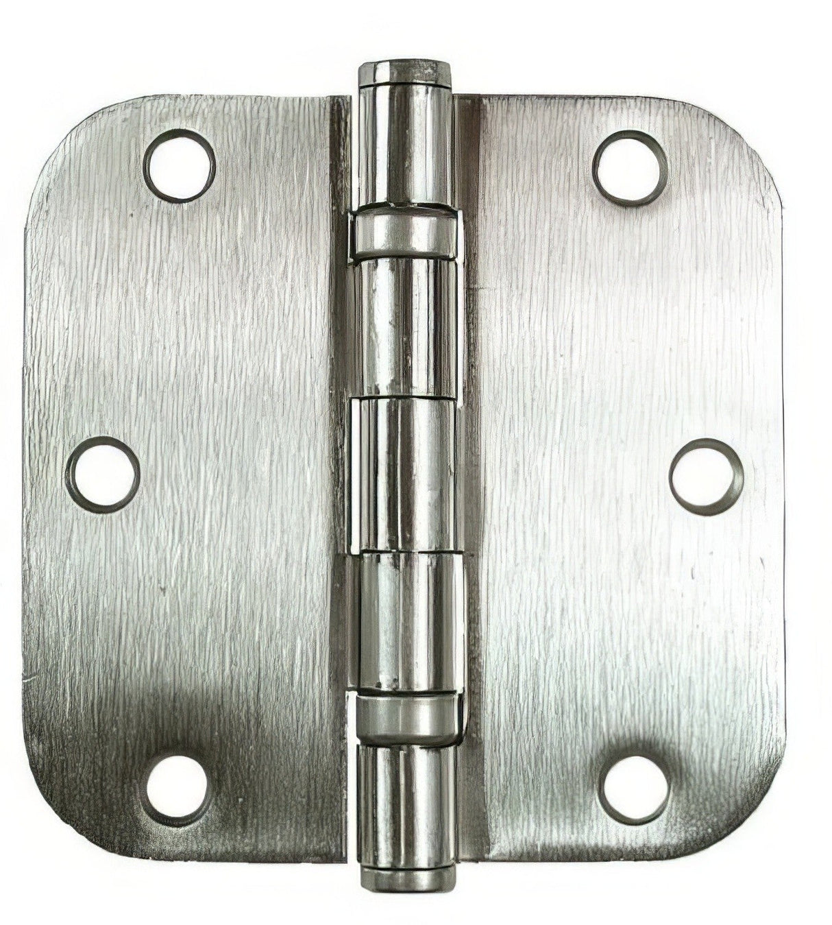 Hager RCBB154231232D58 Residential ball bearing hinge in satin stainless, additional view