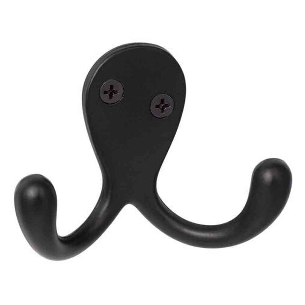 Sure-Loc RH4 FBL flat black coat hat hook