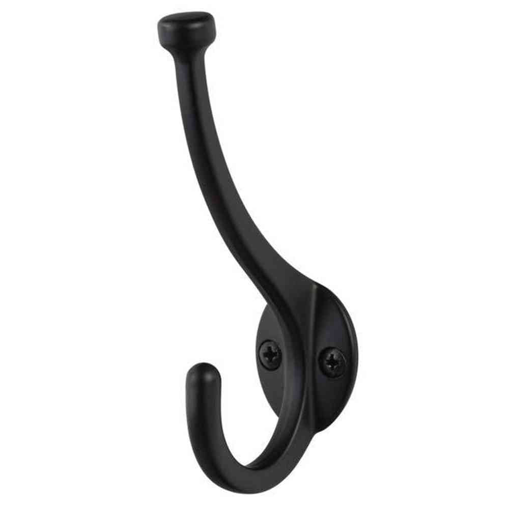 Sure-Loc RH6 FBL flat black coat hook