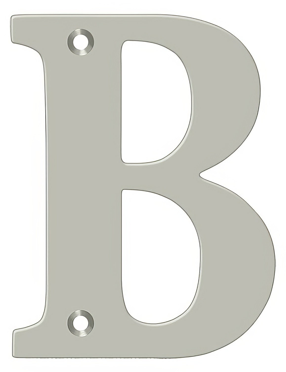 Deltana RL4B-15 satin nickel address number