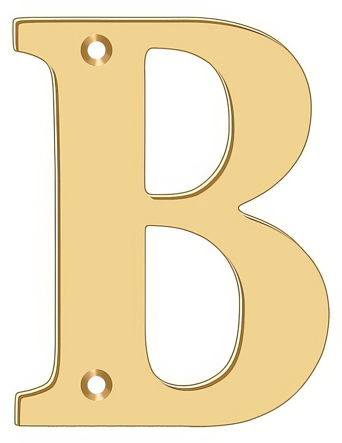 Deltana RL4B-CR003 lifetime polished brass address number