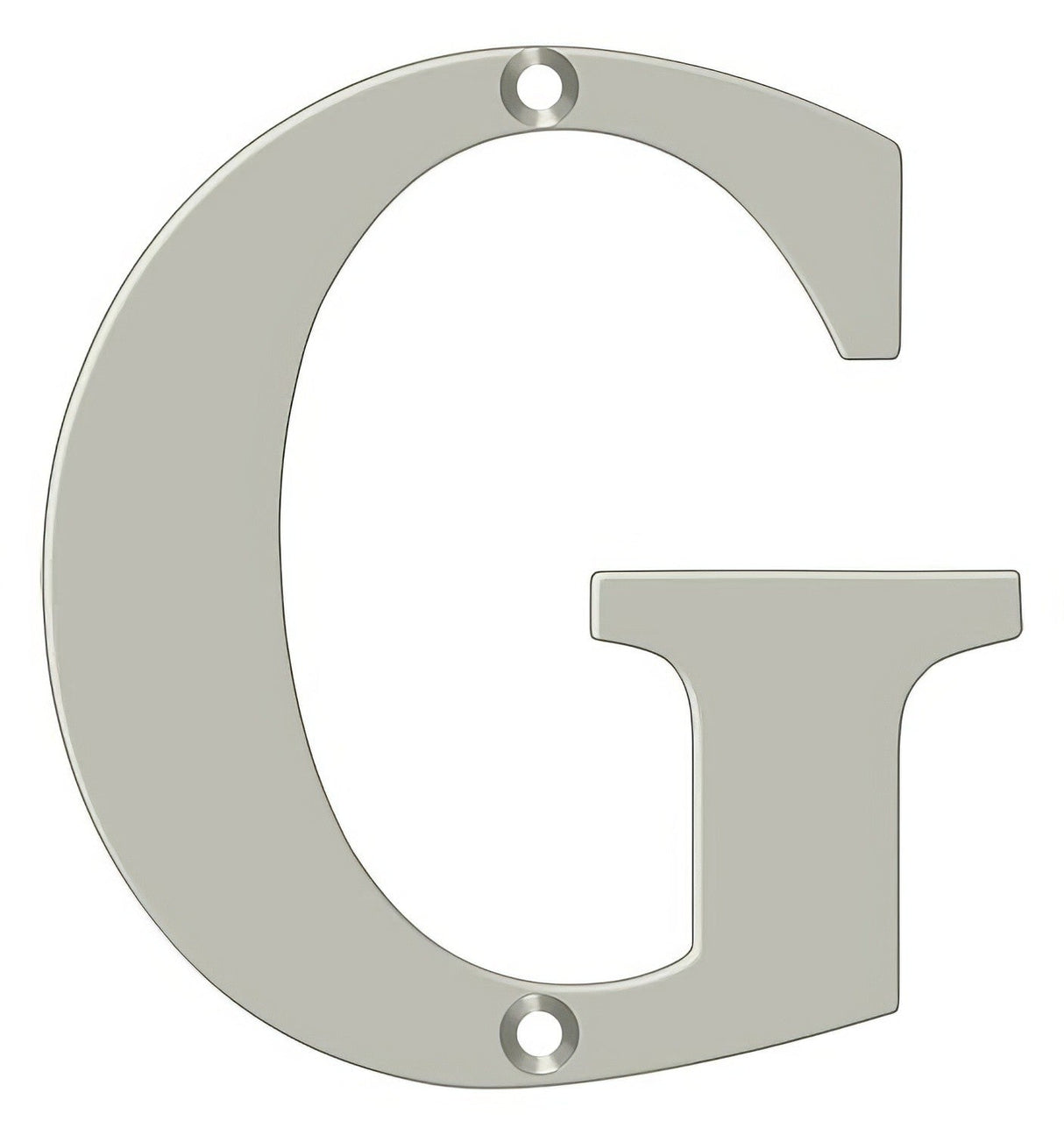 Deltana RL4G-15 satin nickel address number