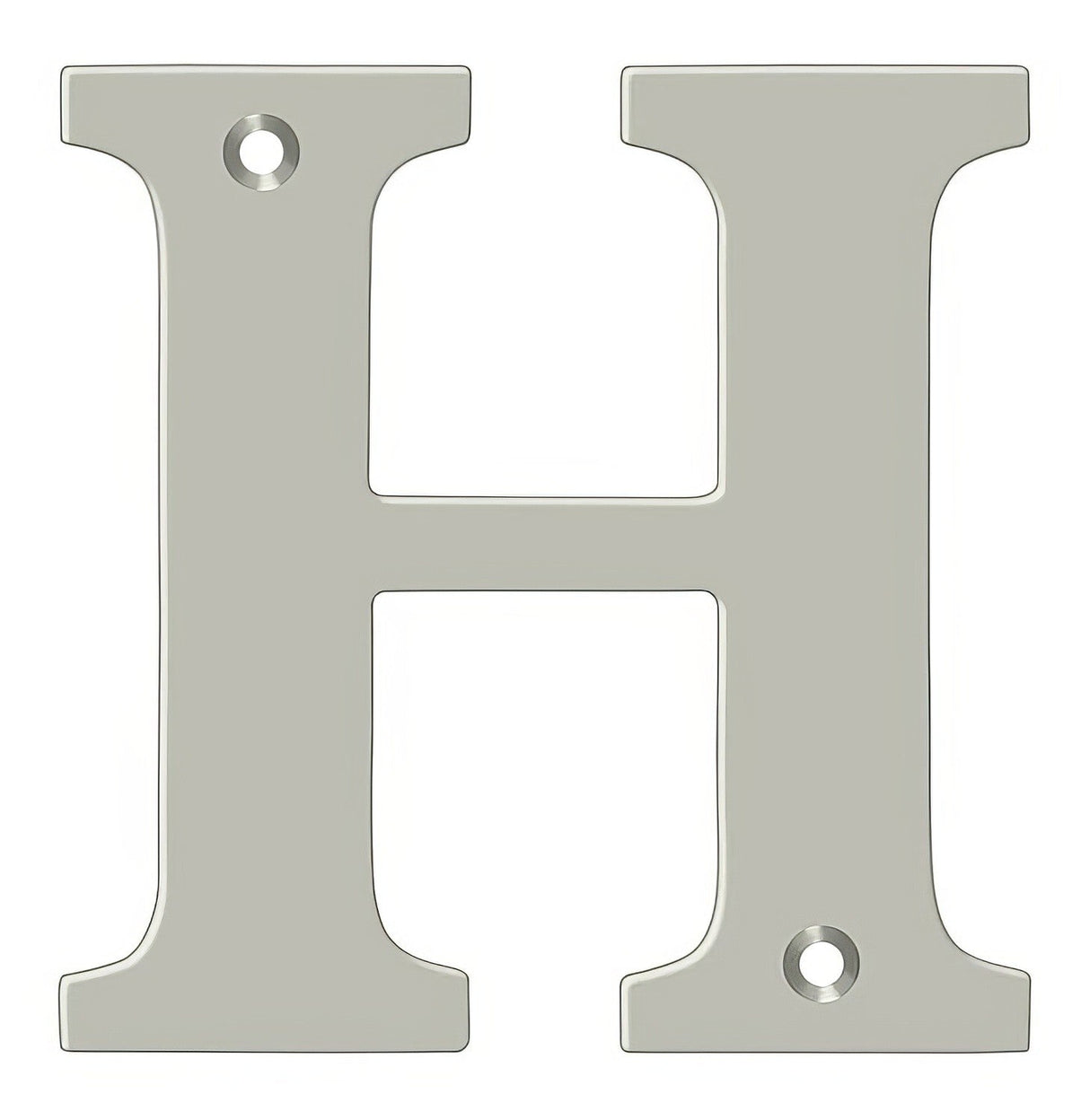 Deltana RL4H-15 satin nickel address number