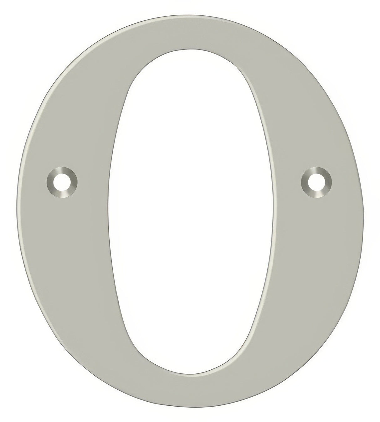 Deltana RL4O-15 satin nickel address number