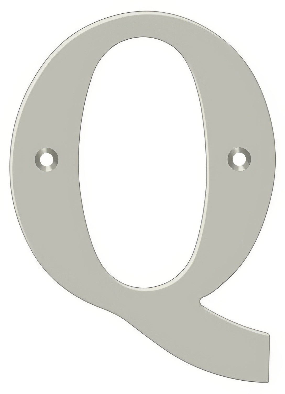 Deltana RL4Q-15 satin nickel address number