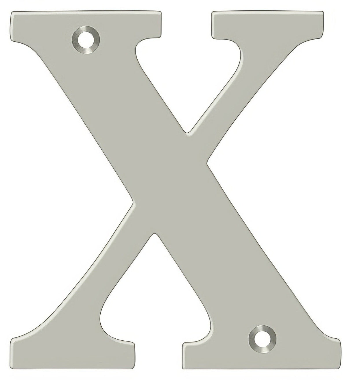 Deltana RL4X-15 satin nickel address number