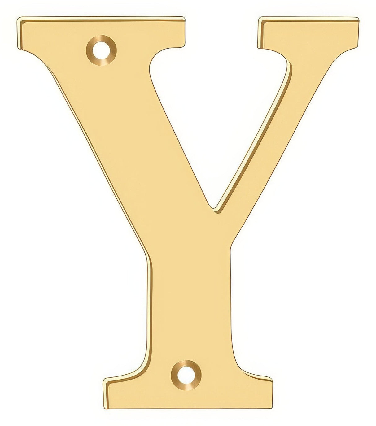 Deltana RL4Y-CR003 lifetime polished brass address number