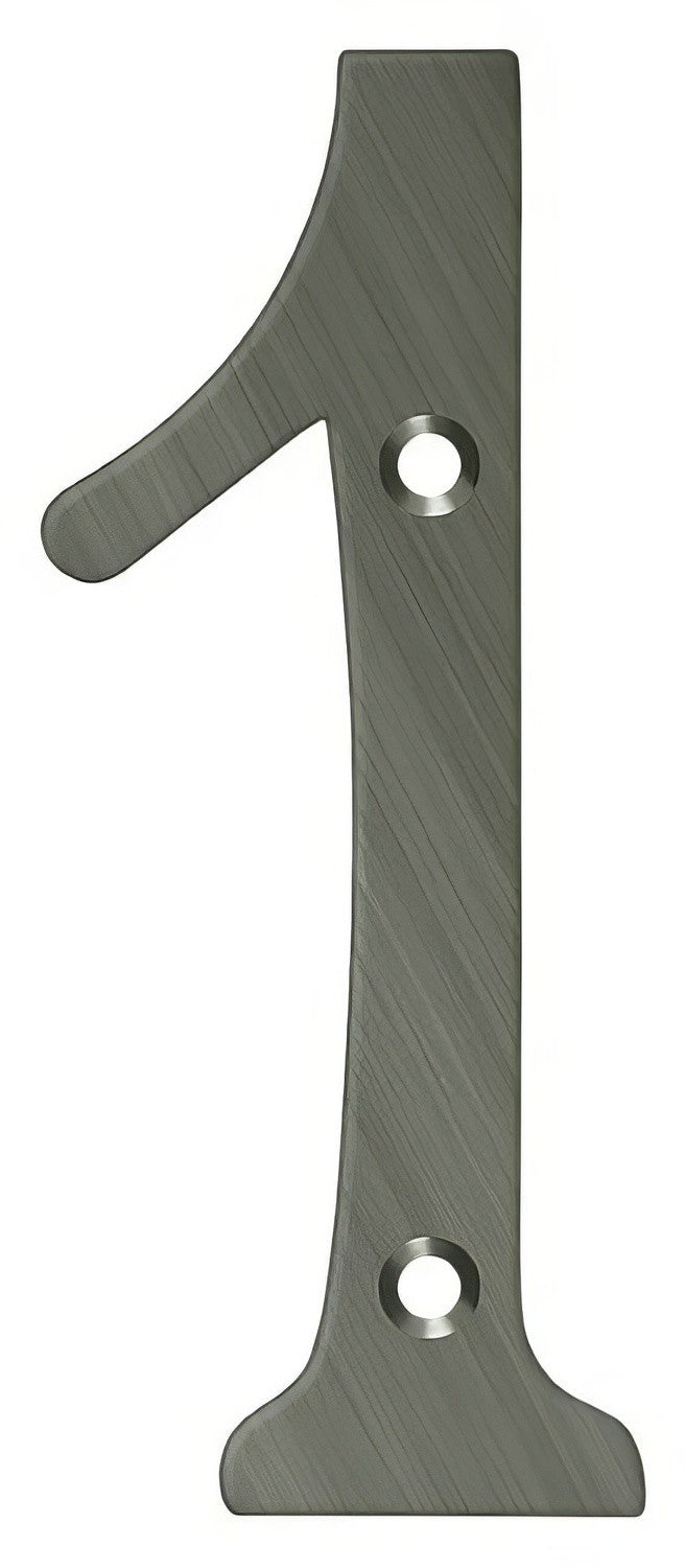 Deltana RN6-1U15A antique nickel address number