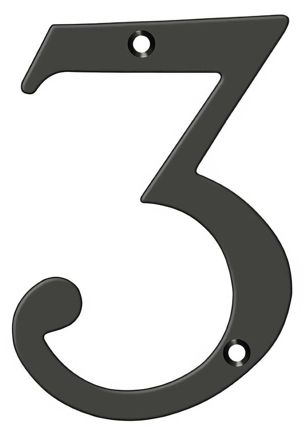 Deltana RN6-3U10B oil rubbed bronze address number