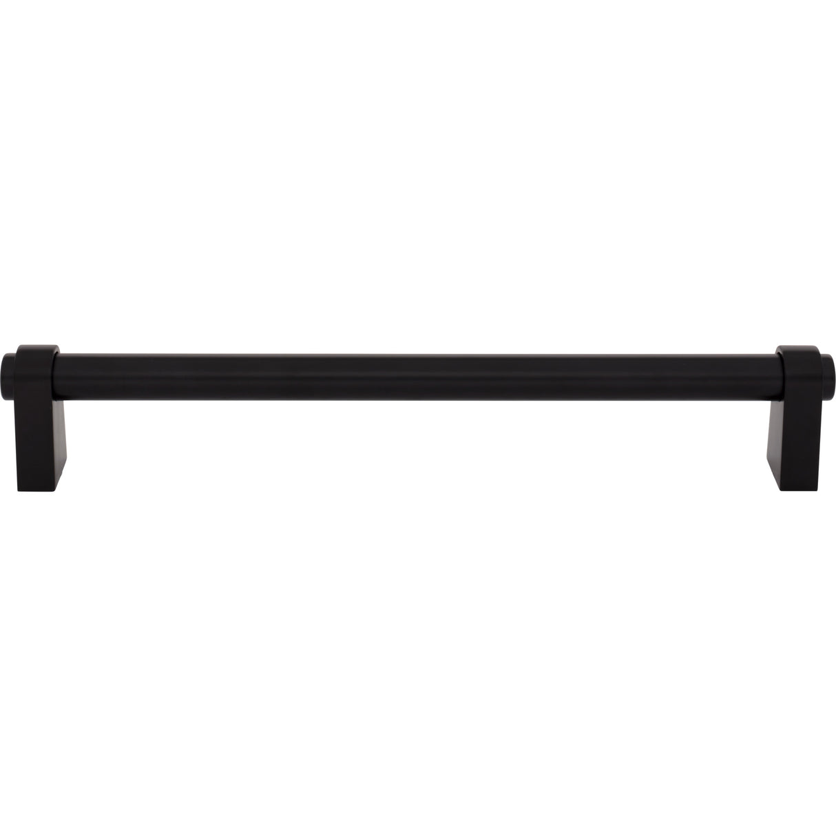 Top Knobs TK3216BLK Lawrence 12" Center to Center Appliance Pull Flat Black