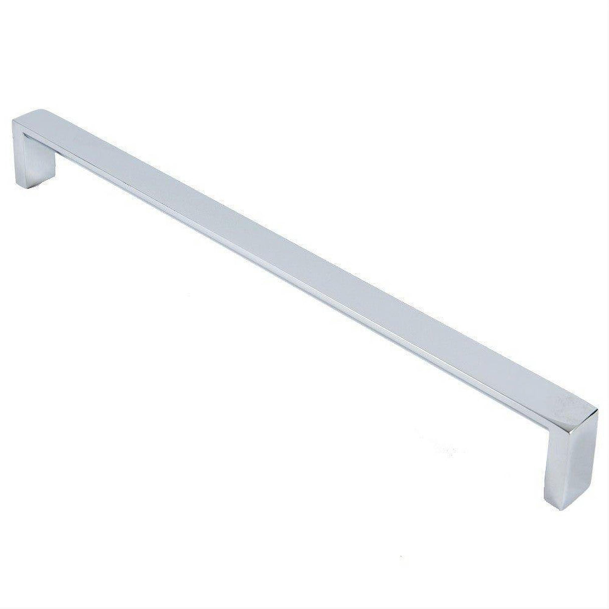 Rusticware 957CH 957 Modern Square Pull with 12 Inch Center to Center Chrome