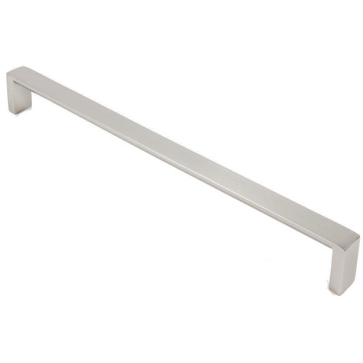 Rusticware 957SN 957 Modern Square Pull with 12 Inch Center to Center Satin Nickel