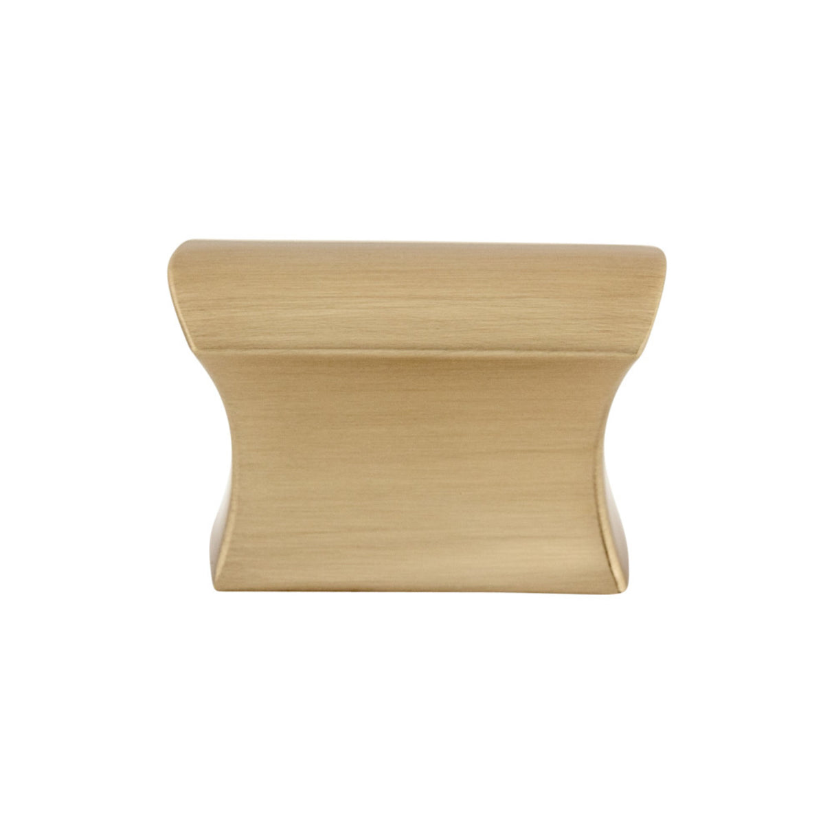 Top Knobs TK551HB Glacier 1 1/2" Length Rectangle Knob Honey Bronze
