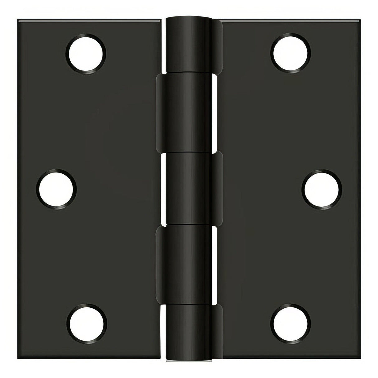 Deltana S33U10B-R door hinge in satin stainless, additional view