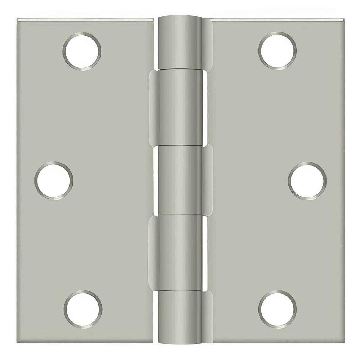 Deltana S33U15-R door hinge in satin stainless, additional view