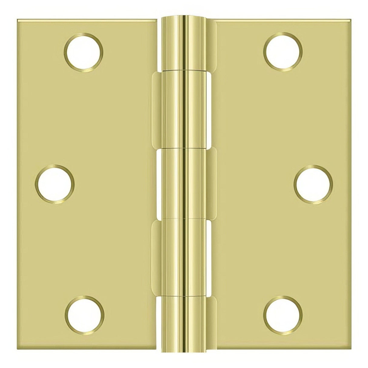 Deltana S33U3-R door hinge in satin stainless, additional view