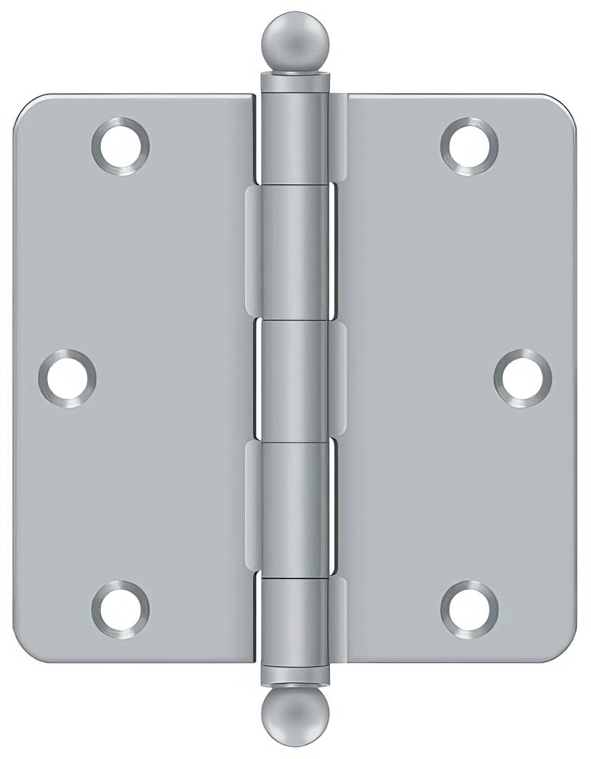 Deltana S35R426D-BT satin chrome door hinge