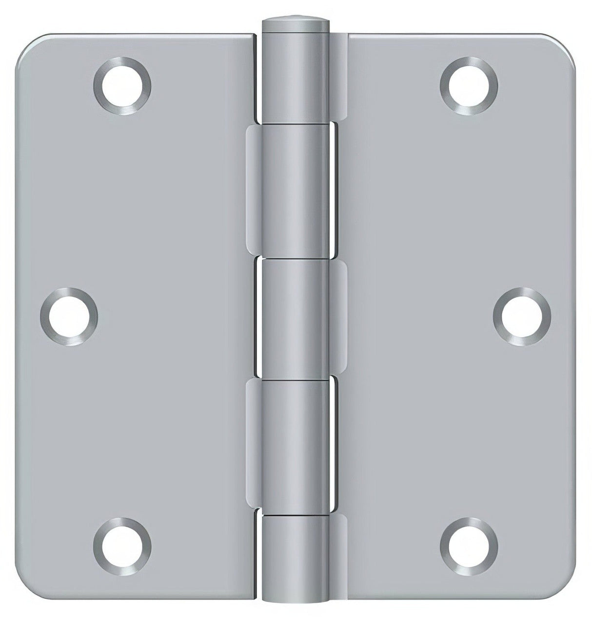 Deltana S35R426D satin chrome door hinge