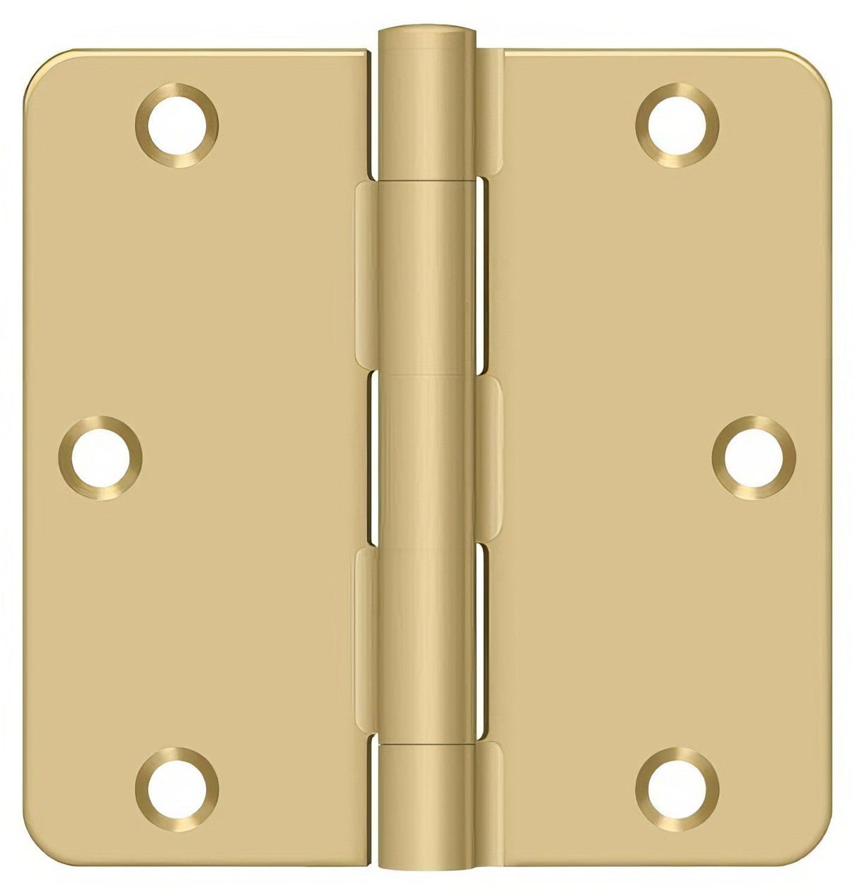 Deltana S35R44 satin brass door hinge