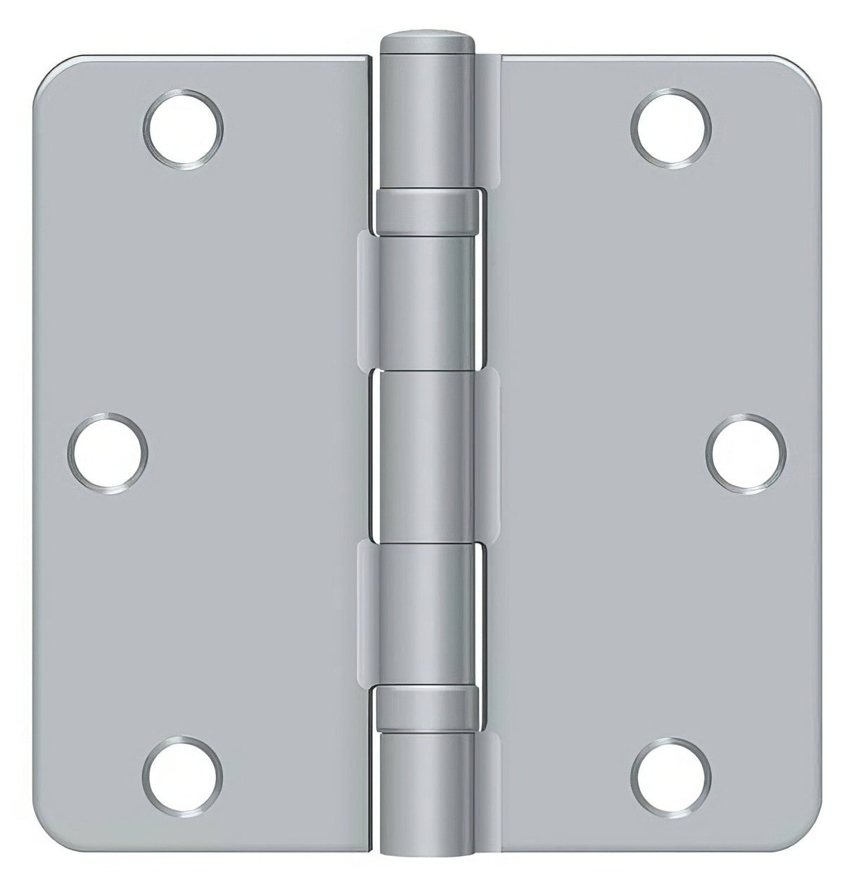 Deltana S35R4BB26D brushed chrome door hinge