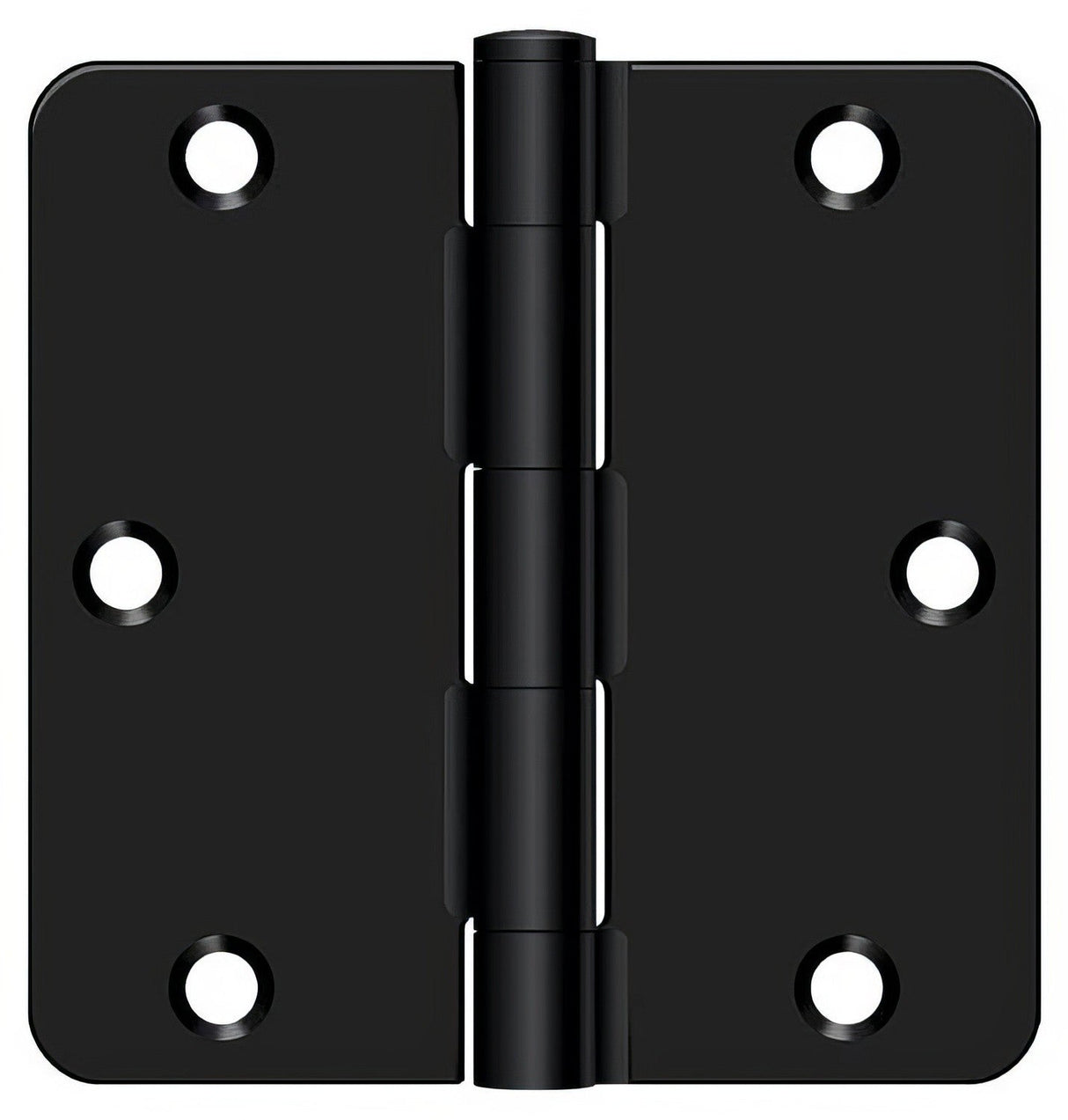 Deltana S35R4BK1B flat black door hinge
