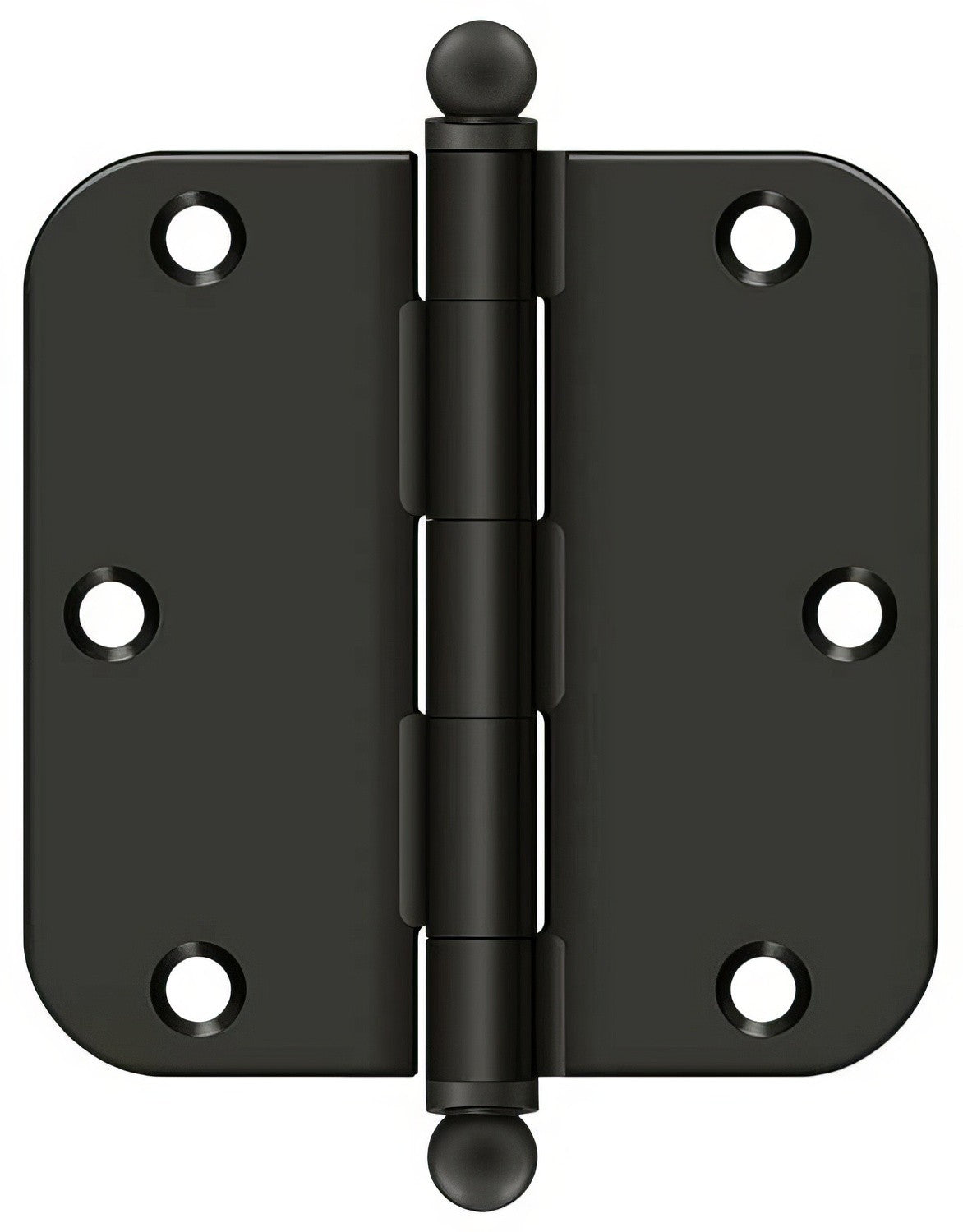Deltana S35R510B-BT door hinge in satin stainless, additional view