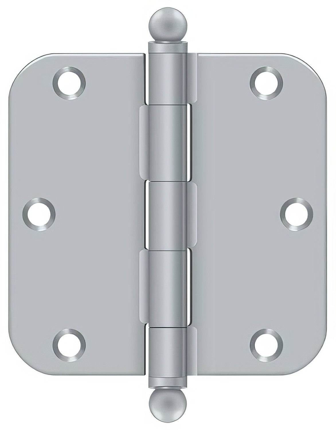Deltana S35R526D-BT door hinge in satin stainless, additional view
