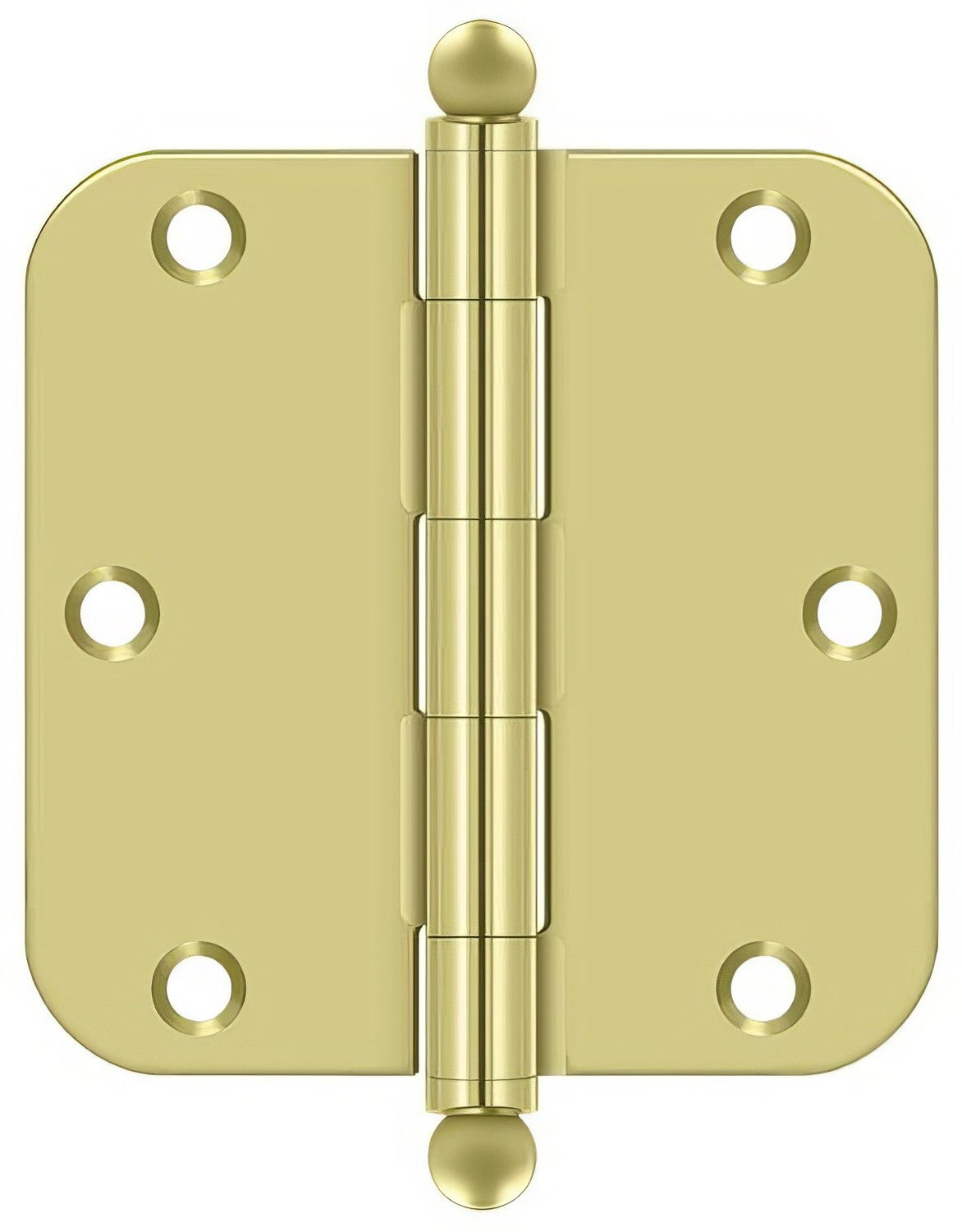 Deltana S35R53-BT door hinge in satin stainless, additional view