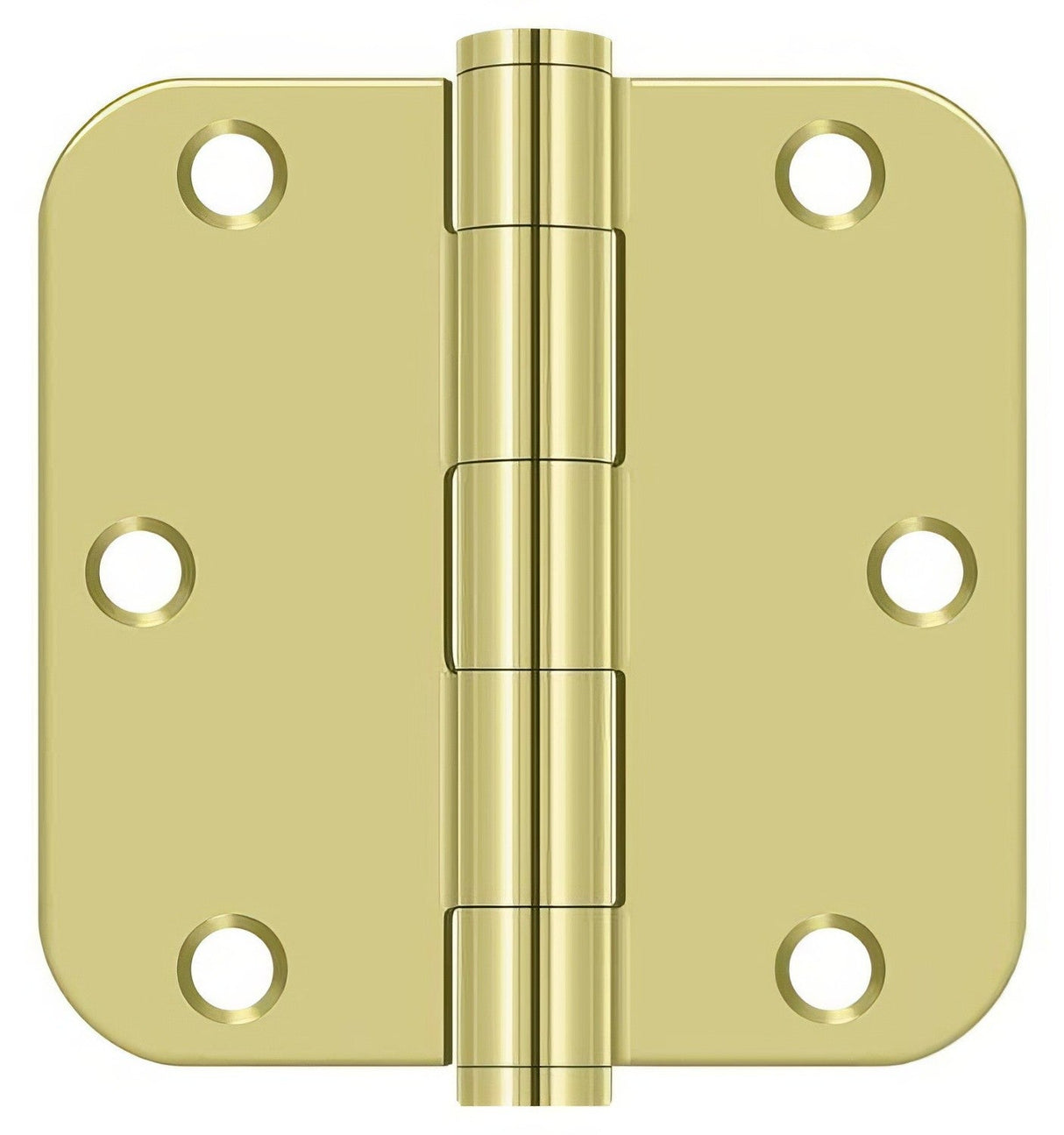 Deltana S35R5HD3 polished brass door hinge