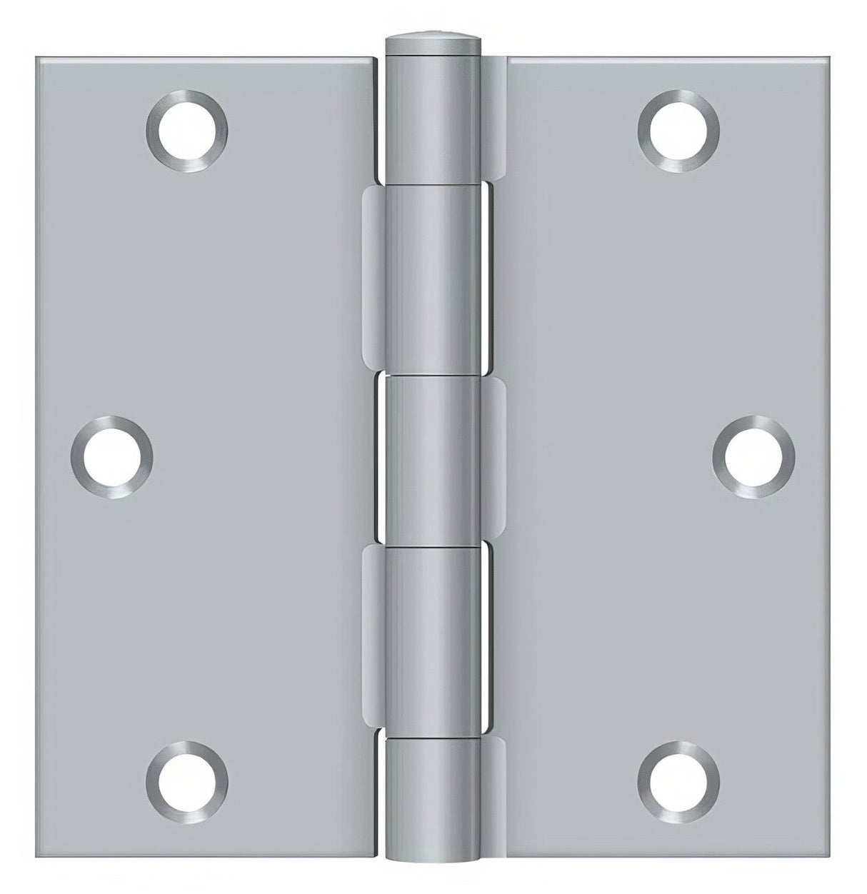 Deltana S35U26D-R satin chrome door hinge