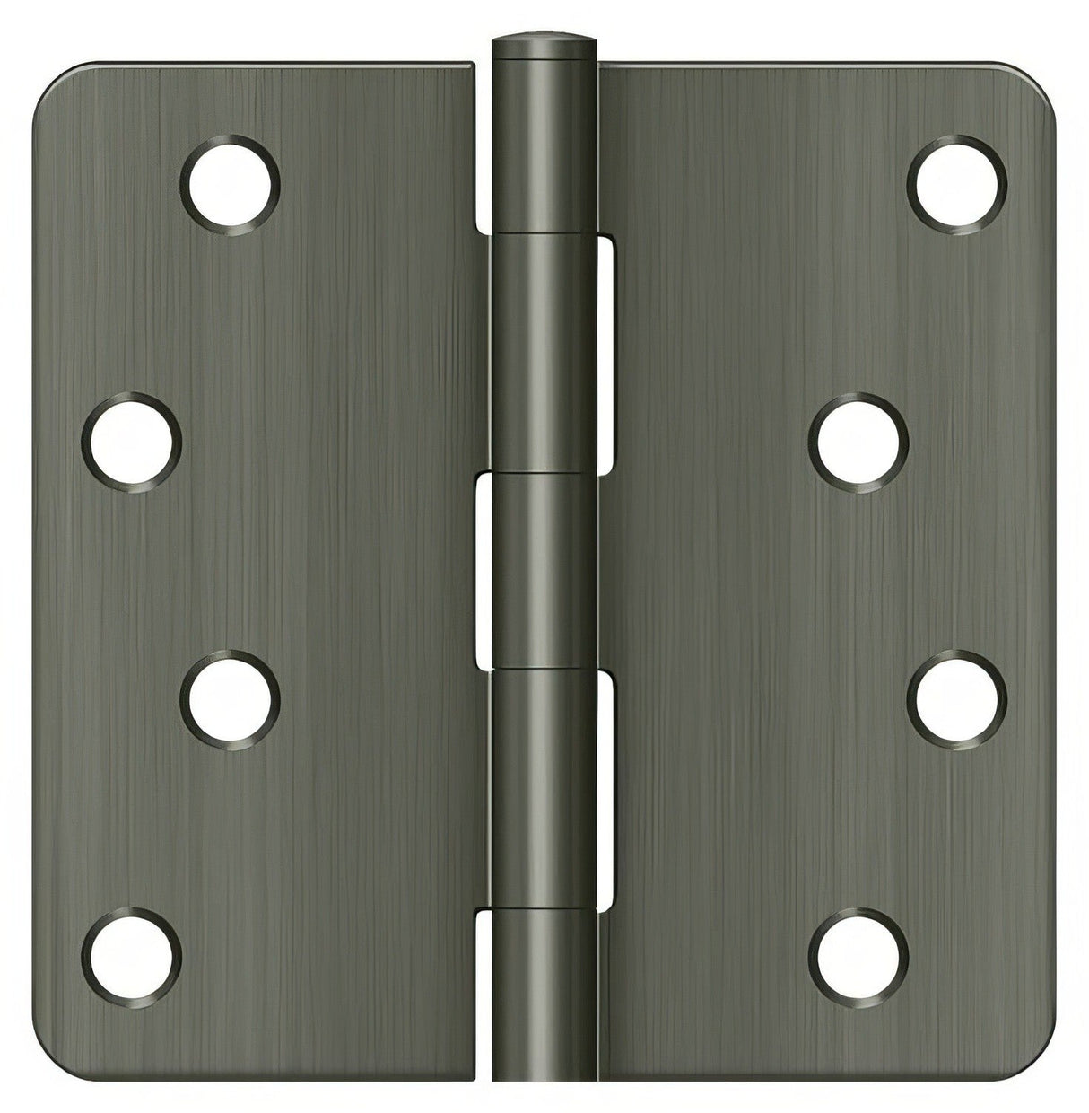 Deltana S44R415A antique nickel door hinge