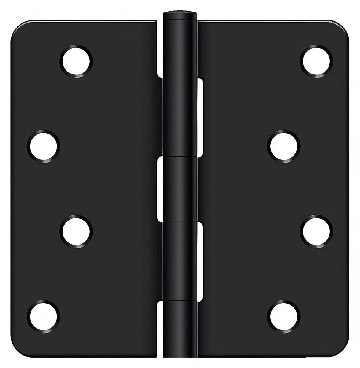 Deltana S44R41B door hinge in satin nickel, additional view